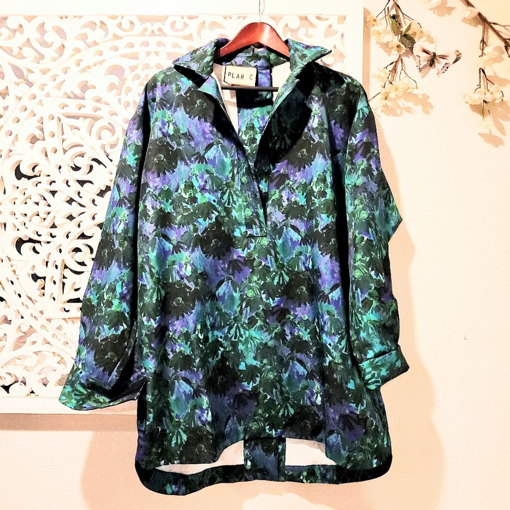 PLAN C FLORAL NWOT SIZE 46 - Picture 5 of 16